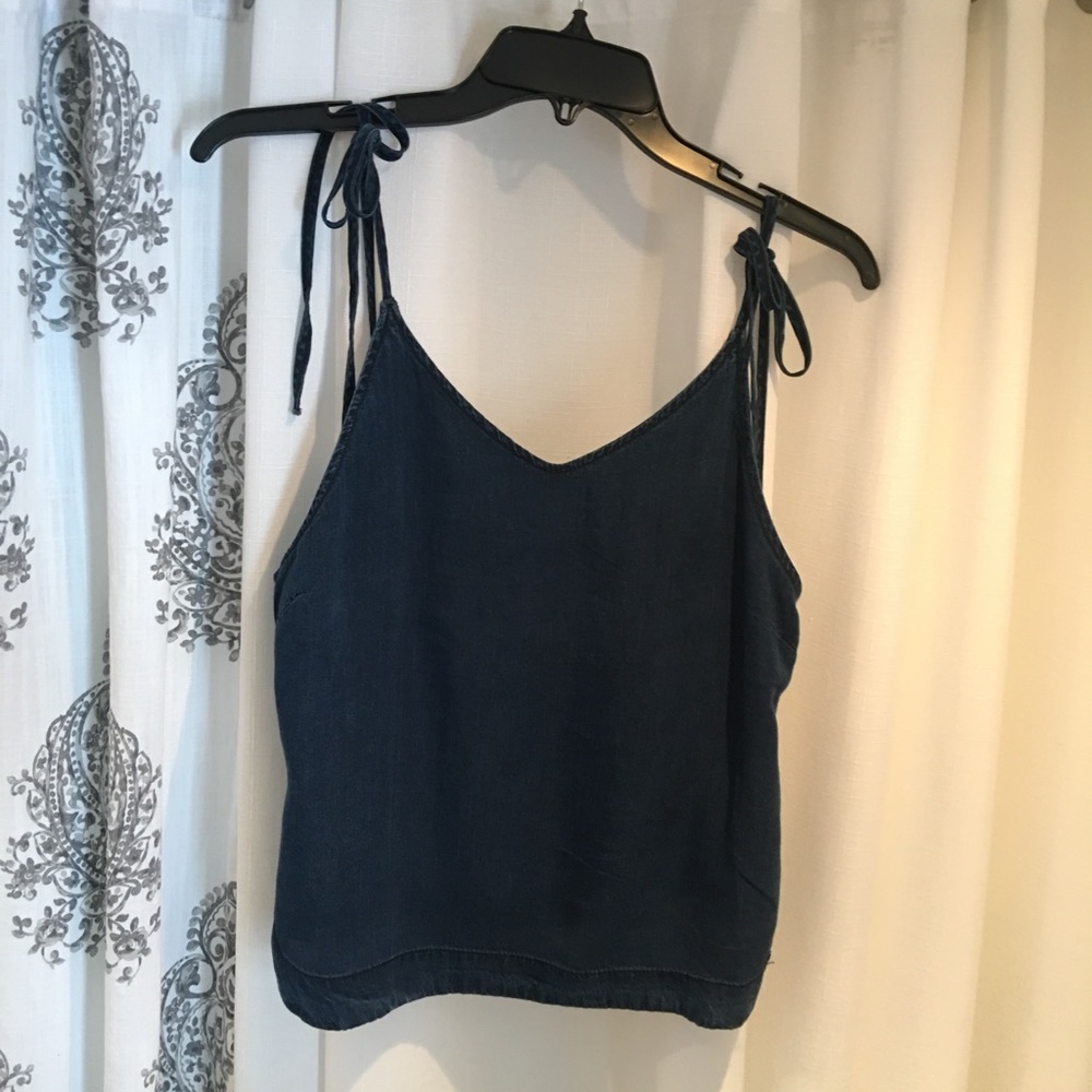 * SOLD*   Chelsea & Violet Cami Denim Top